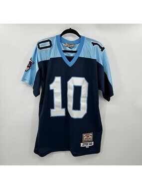 Tennessee Titans VTG Young Jeff Hamilton #10 Jersey Players of the Century Men L